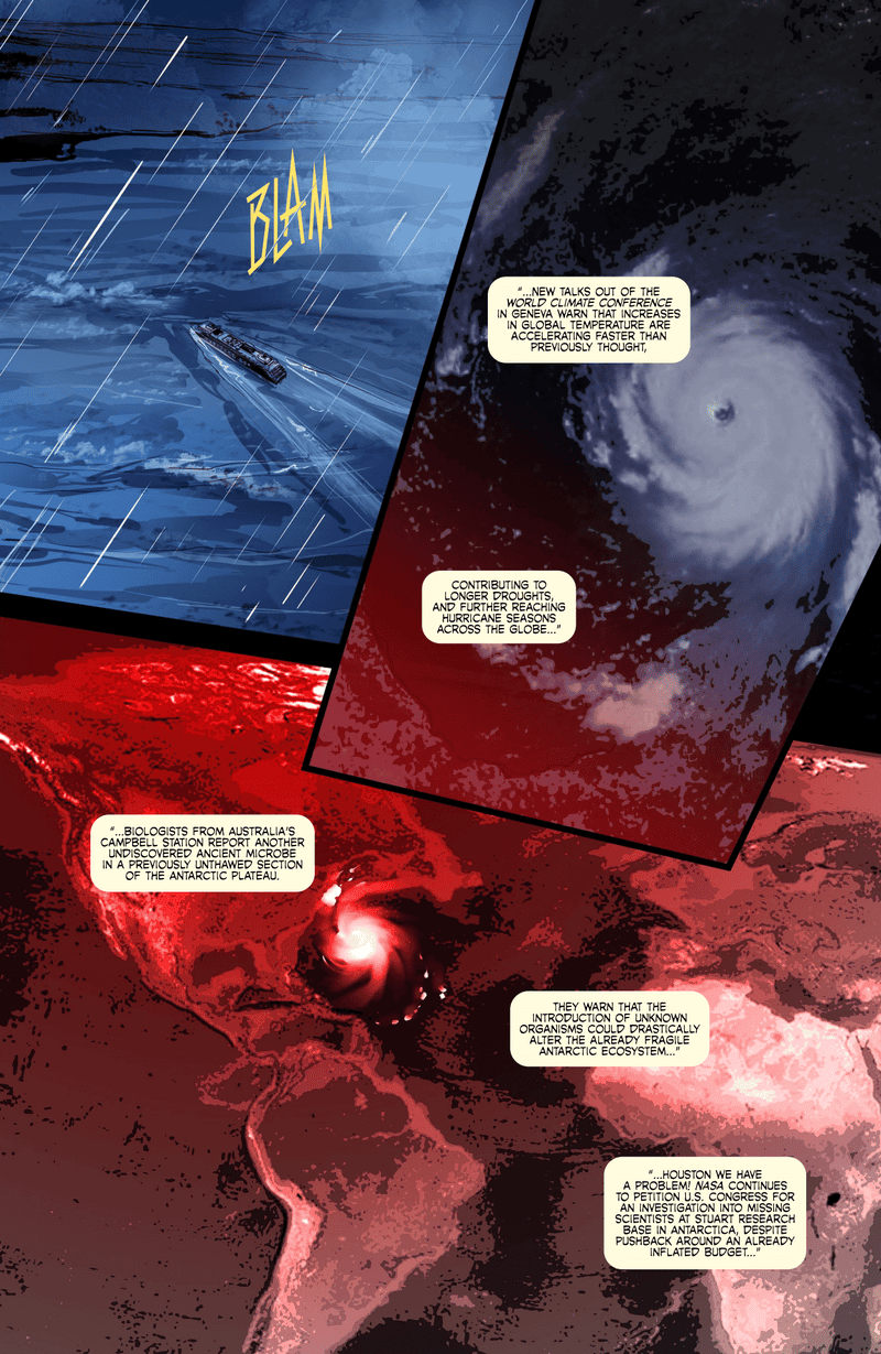 Illustration for article titled Sci-Fi Comic Eve of Extinction Explores a World Decimated by a Gender-Divided Apocalypse